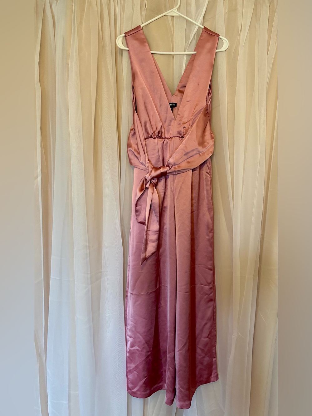 Express Size XS  Rose Pink Jumpsuit